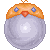 Boule d'Hokage Poussin Orange Boule d'Hokage Poussin Orange